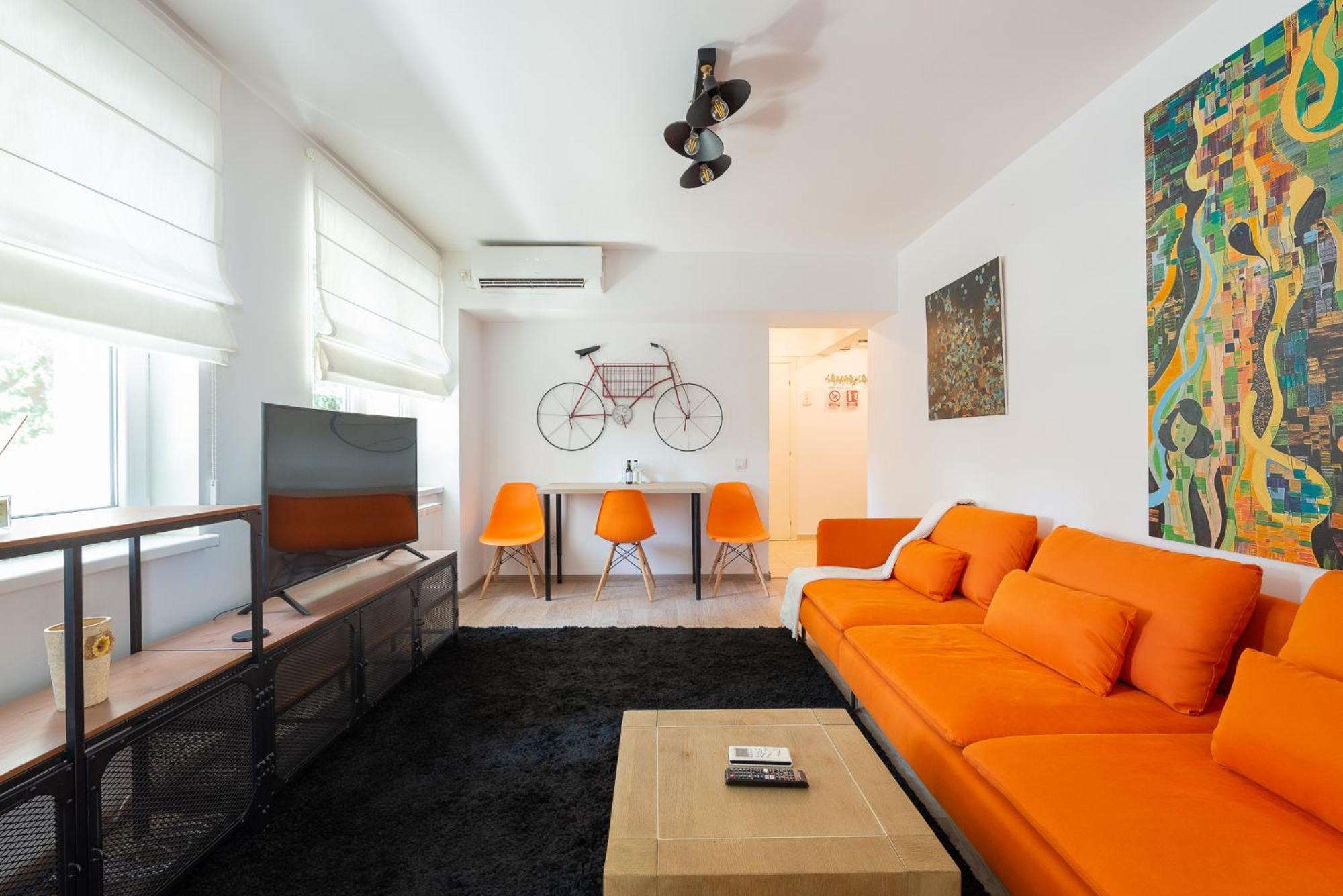City Center-Cozy One Bedroom Apartment بوخارست المظهر الخارجي الصورة
